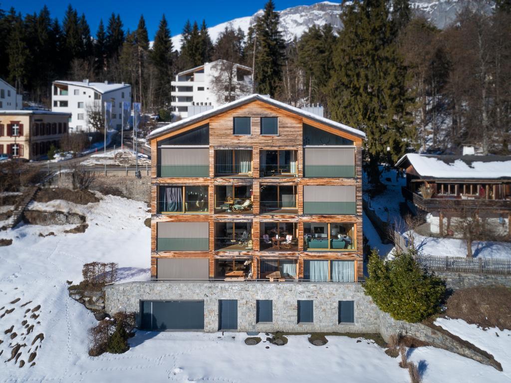 Apartamento Casa Fluras Flims Exterior foto